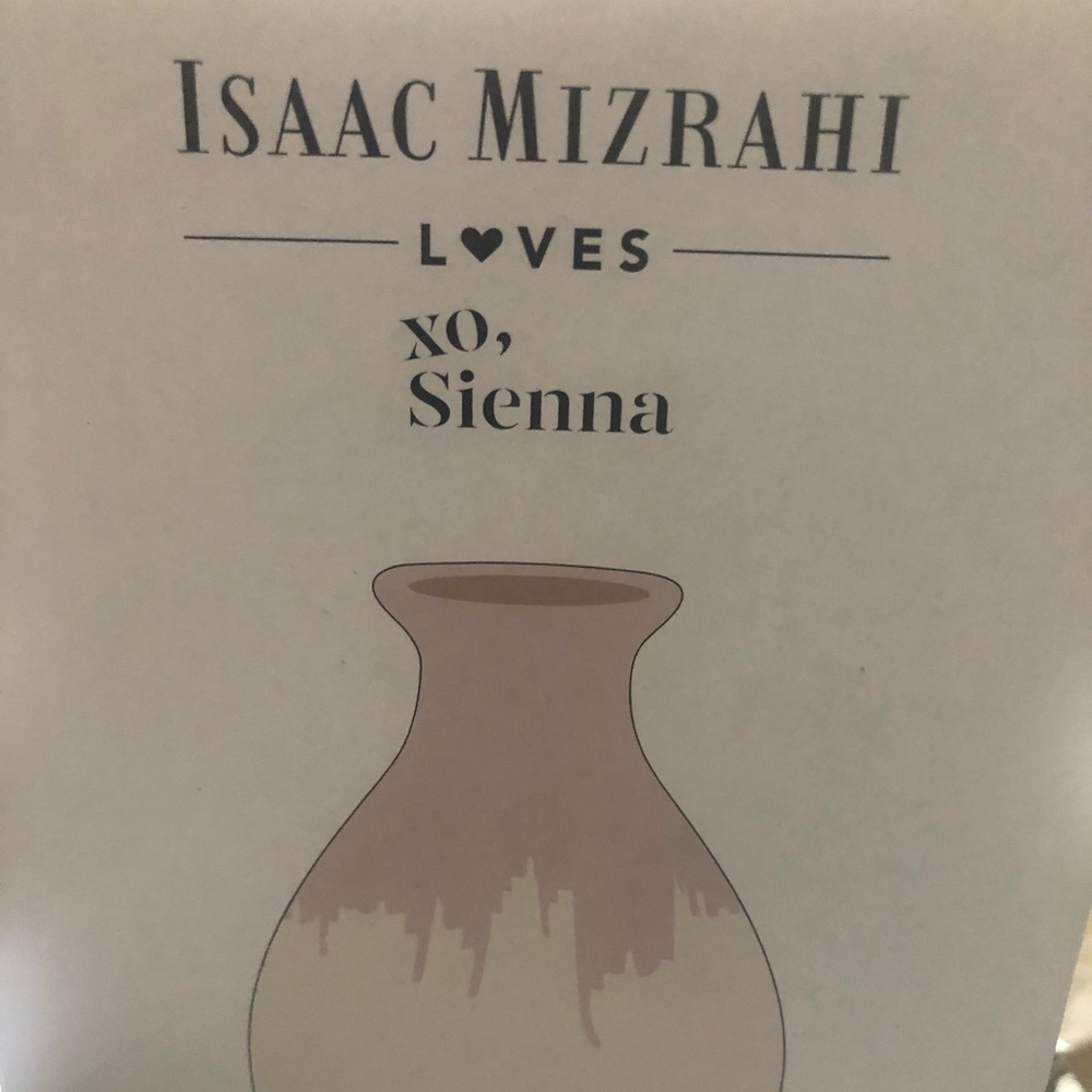 Isaac Mizrahi Loves, XO Sienna Vase